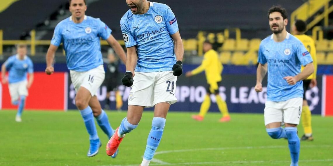 السيتي يتأهل الى نهائي دوري أبطال اوربا بعد تخطيه البي اس جي .