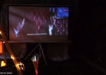 لاول مرة في كربلاء ، سينما متنقلة وجوالة ، تقيمها الشابه ثريا محمود