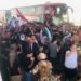 دعما لفلسطين .. “التشرينيون” على مقربة من الحدود الاردنية بحماية الجيش العراقي