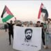 دعما لفلسطين .. “التشرينيون” على مقربة من الحدود الاردنية بحماية الجيش العراقي