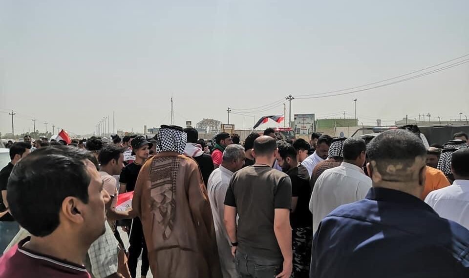 بالصور|| احتجاجات الحيدرية المطالبة بتوفير الكهرباء