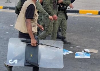 بالصور | إصابات بليغة في صفوف القوات الأمنية