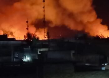 ميسان : نزاع عشائري يتسبب بحرق منازل المواطنين
