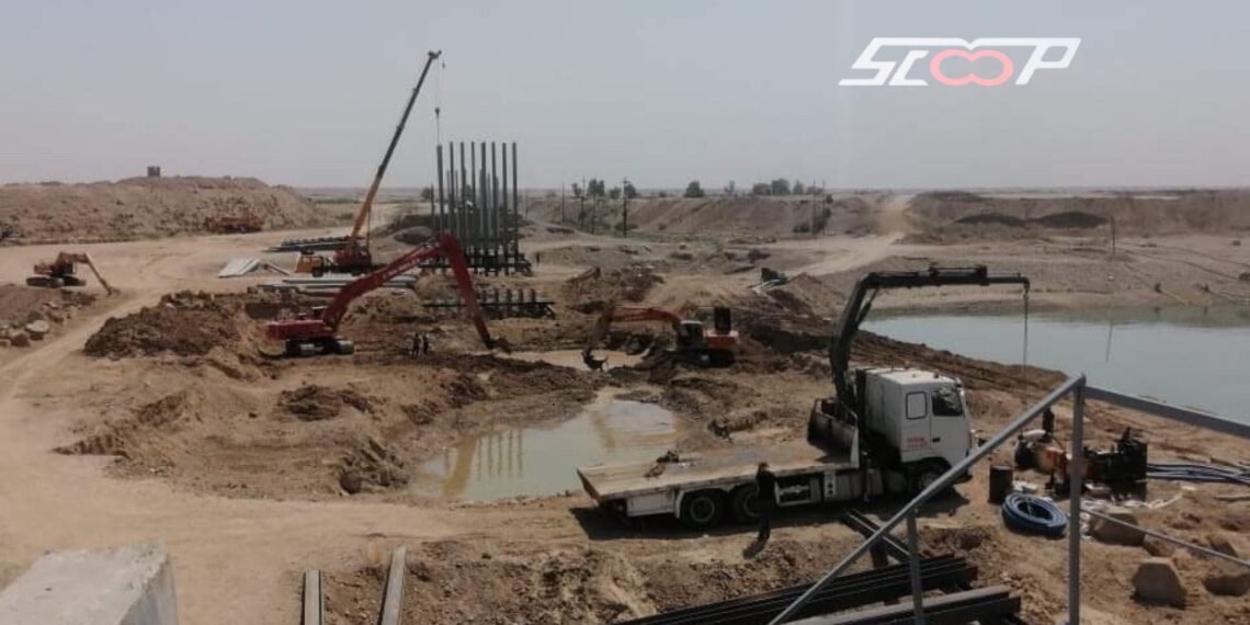 بالصور || البدء بمشروع إنشاء سد مكحول شمال العراق
