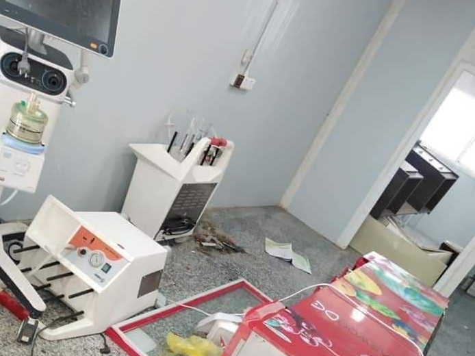 بعد تحطيمه لاجهزة طبية .. صحة ذي قار تطالب بالتعويض
