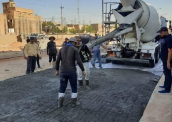 بالصور || بعد مناشدة الأهالي من خلال سكوب نيوز .. استئناف العمل بمنطقة الجاير في كربلاء