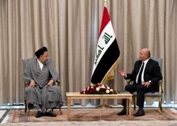 وزير الامن الايراني يلتقى الرئيس العراقي في بغداد
