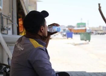 متطوعون يطلقون تحدي لمديرية بلدية كربلاء