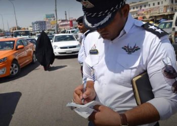 مديرية المرور العامة : يمنع منعا باتا تجوال المركبات بدون لوحات تسجيل او لوحات ورقية