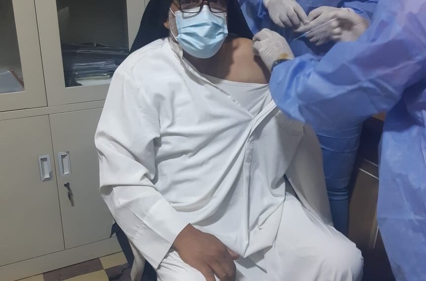 بالصور || نقابة صحفيي كربلاء تُنظم حملة لتلقيح أعضاءها وذويهم