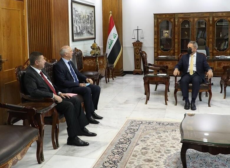 السفير التونسي في ضيافة رئيس مجلس القضاء الاعلى العراقي