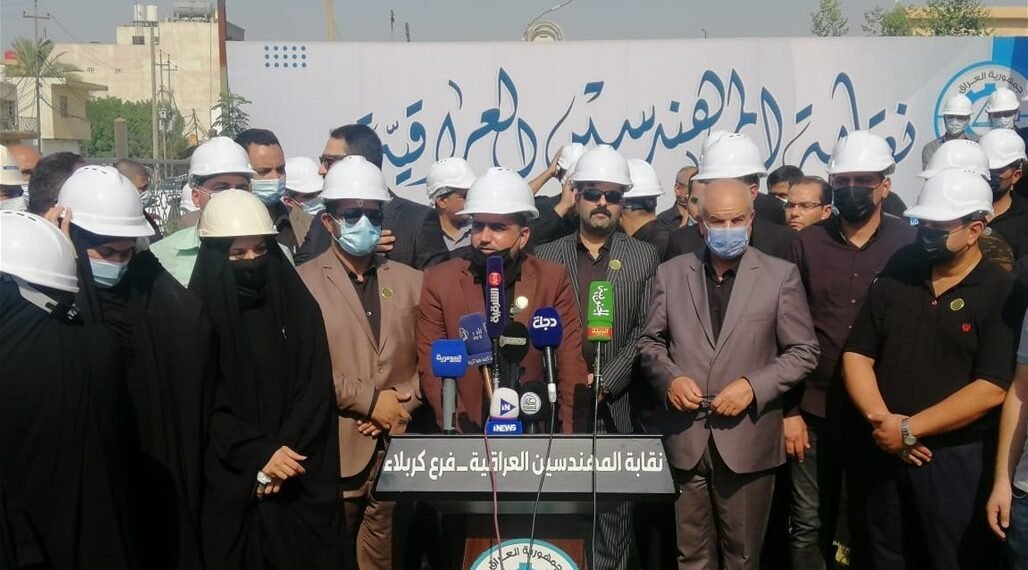 نقابة المهندسين فرع كربلاء تستنكر عملية اغتيال مدير بلدية كربلاء