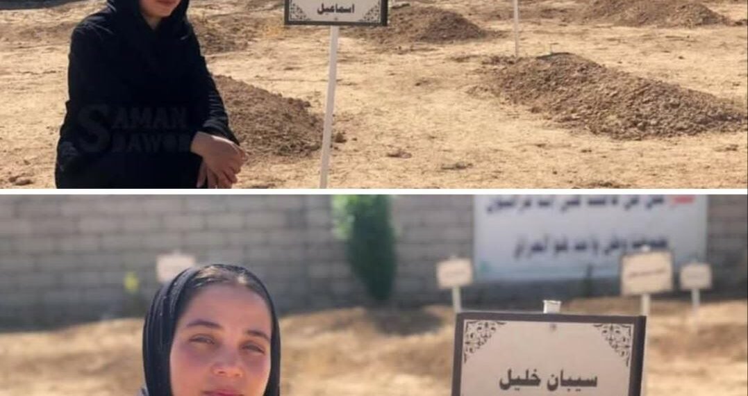 فاجعة الإيزيديين.. ناجية أمام شاهدة قبرها وجهاً لوجه