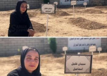 فاجعة الإيزيديين.. ناجية أمام شاهدة قبرها وجهاً لوجه