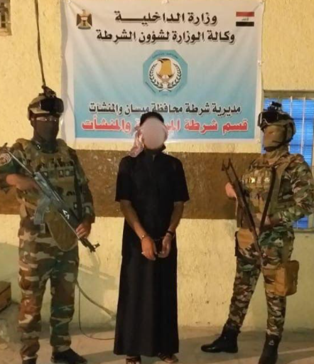 ميسان : اعتقال متهم بقتل طفلة نتيجة الرمي العشوائي !