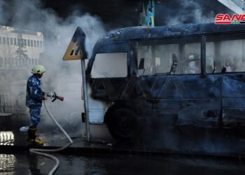قتلى وجرحى بتفجير استهدف الجيش السوري وسط دمشق