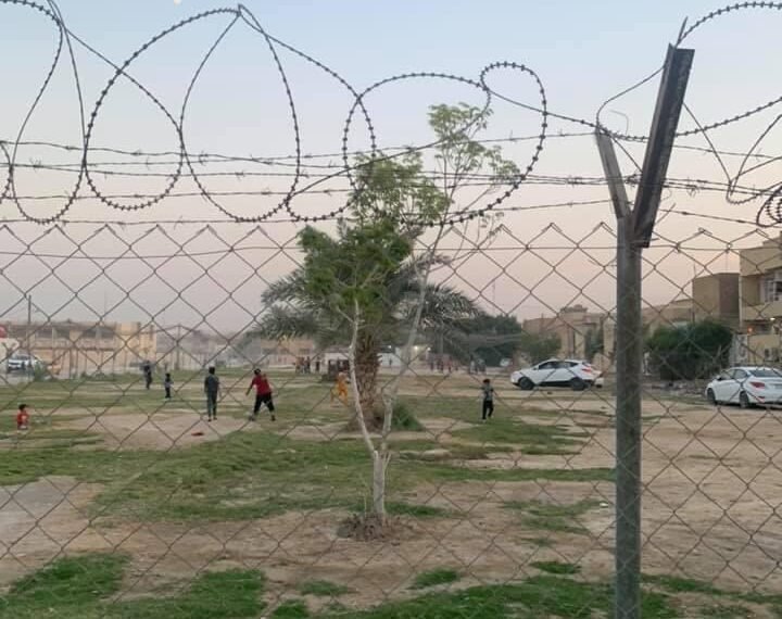 كربلائيون يناشدون الحكومة المحلية لإعادة تأهيل احدى حدائق حي العامل