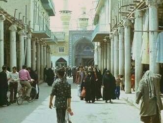 صور قديمة من حقب زمنية مختلفة لمدينة كربلاء المقدّسة