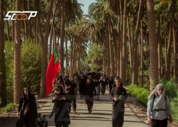 بالصور.. زائري اربعينية سيد الشهداء في طريقهم نحو كعبة الأحرار