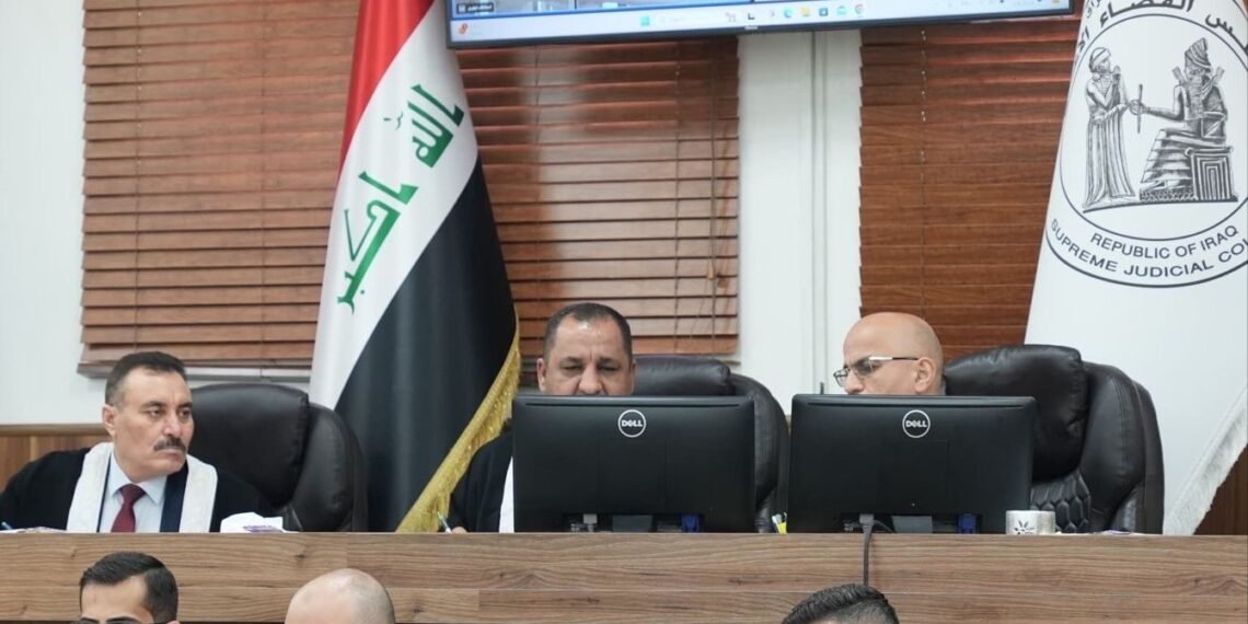 لاول مرة في تاريخ القضاء العراقي .. جنايات نينوى تحاكم متهما عبر برنامج الفيديو كونفرس