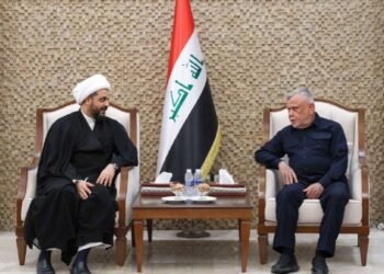 العامري والخزعلي يبحثان دعم الجهود الحكومية في إنهاء مهمة التحالف الدولي بالعراق