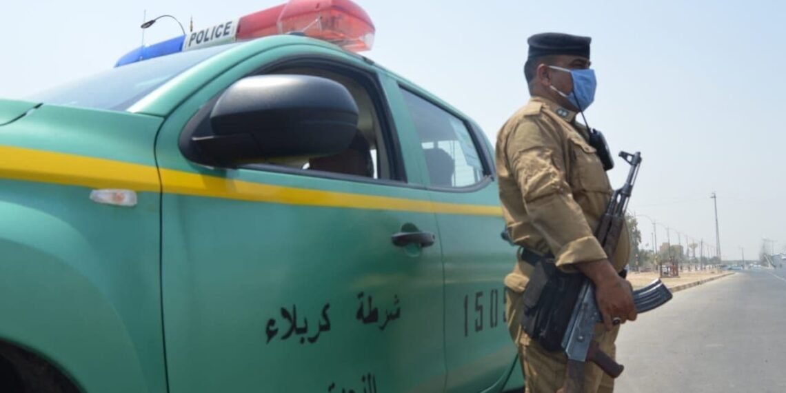 شرطة كربلاء تلقي القبض على متهم وفق المادة (٤) ارهاب