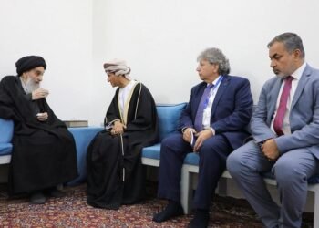 السيد السيستاني يستقبل المبعوث الخاص للأمين العام للأمم المتحدة في العراق