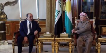 في أربيل.. المالكي يبحث مع المسؤولين في إقليم كردستان نتائج الحوارات بين القوى الوطنية