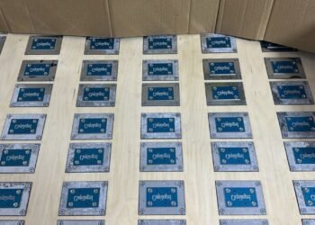 ضبط 240 ختماً غير مرخصة لأسماء أدوية بشرية في منفذ طريبيل