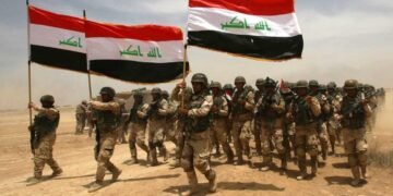 الجيش العراقي يتلقى التهاني بالذكرى الـ 105 لتأسيسه